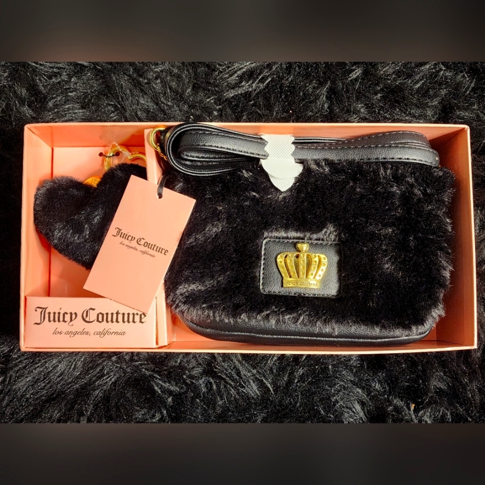 Juicy Couture fur bag